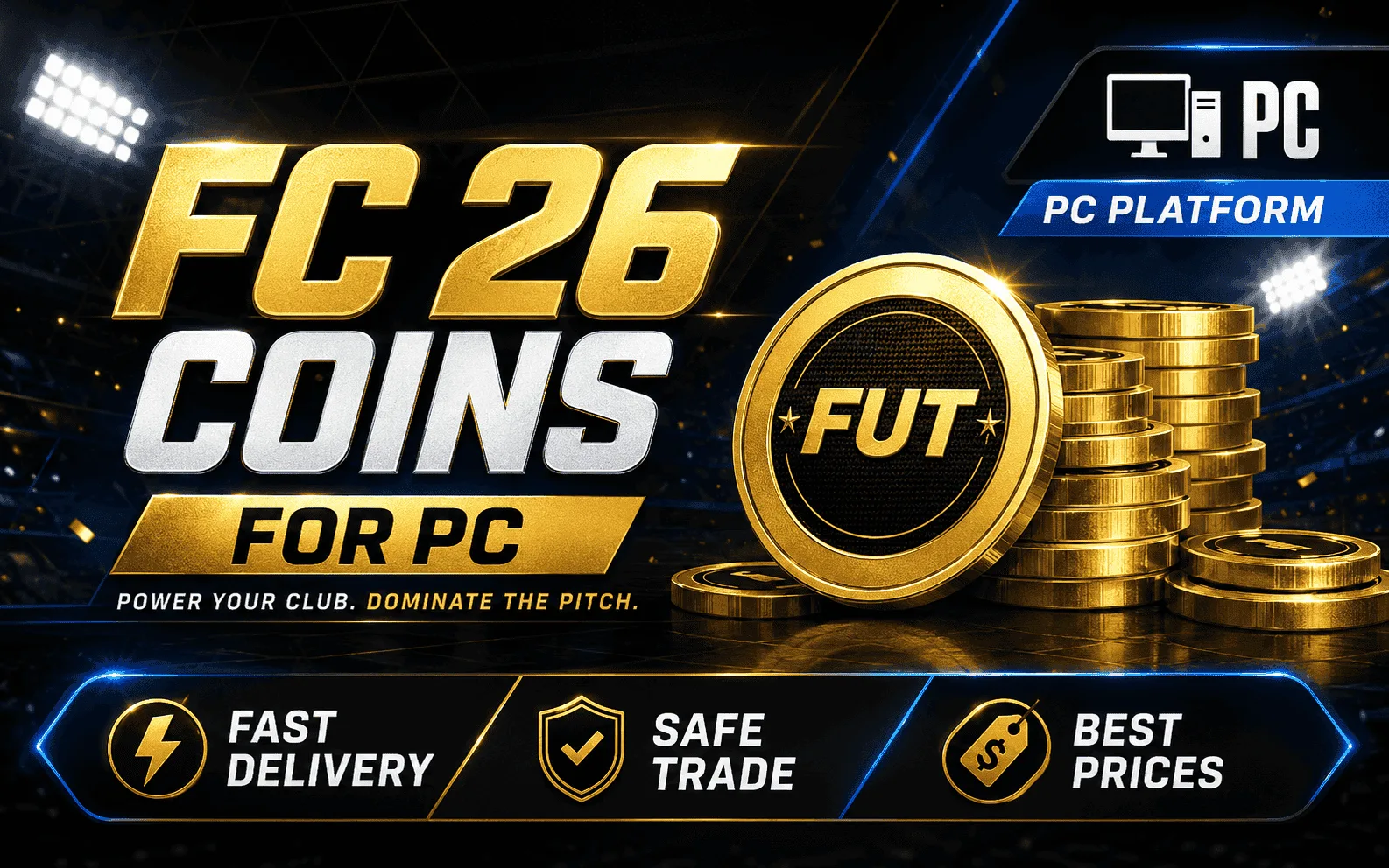 2M coins · Comfort Trade · PC (EA App / Steam) · EA FC 26